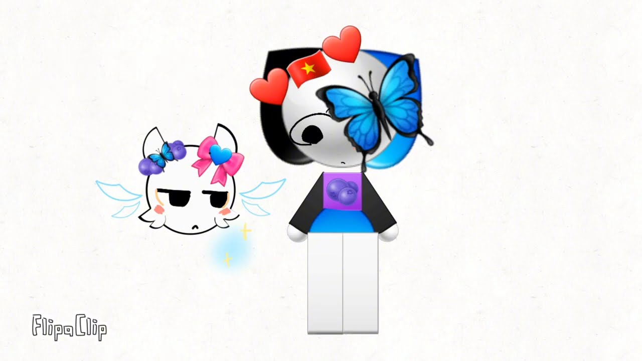 Baby emojicat flipaclip 🦋#emojicat#cute#edit#animation#flipaclip