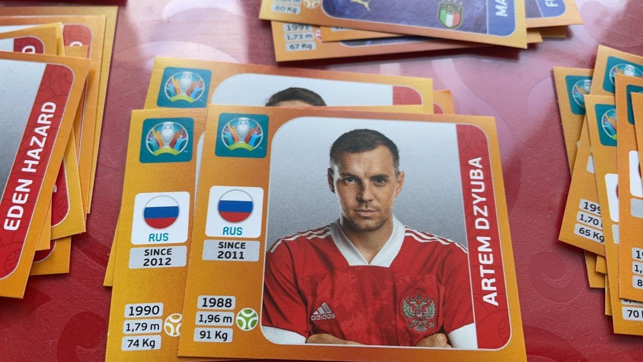 Panini Euro 2020 Tournament Edition Sticker Packs 2 Панини Евро 2020 в поисках Роналду ч2
