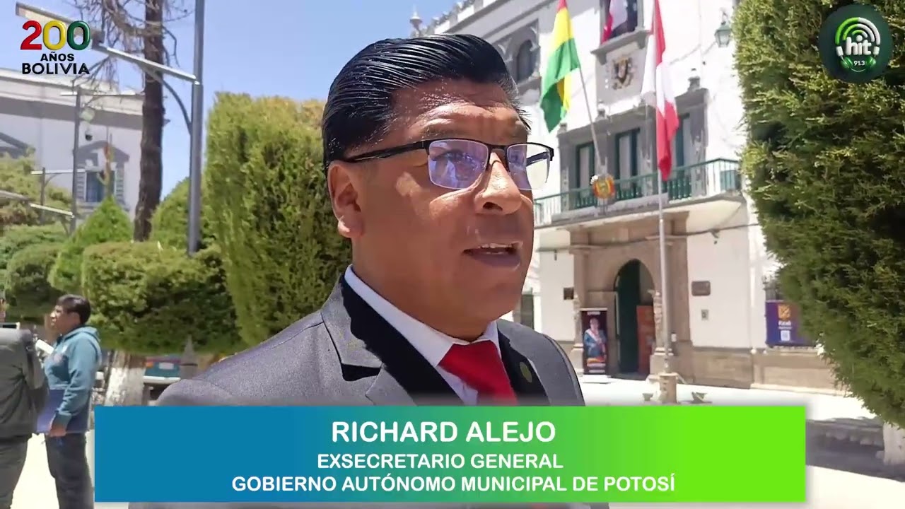 RICHARD ALEJO, DENUNCIA INTERESES POLÍTICOS Y ECONÓMICOS TRAS CAMBIOS EN EL MUNICIPIO DE POTOSÍ