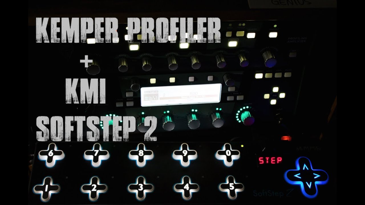 Kemper Profiling Amp Foot Controller - Keith McMillen SoftStep 2