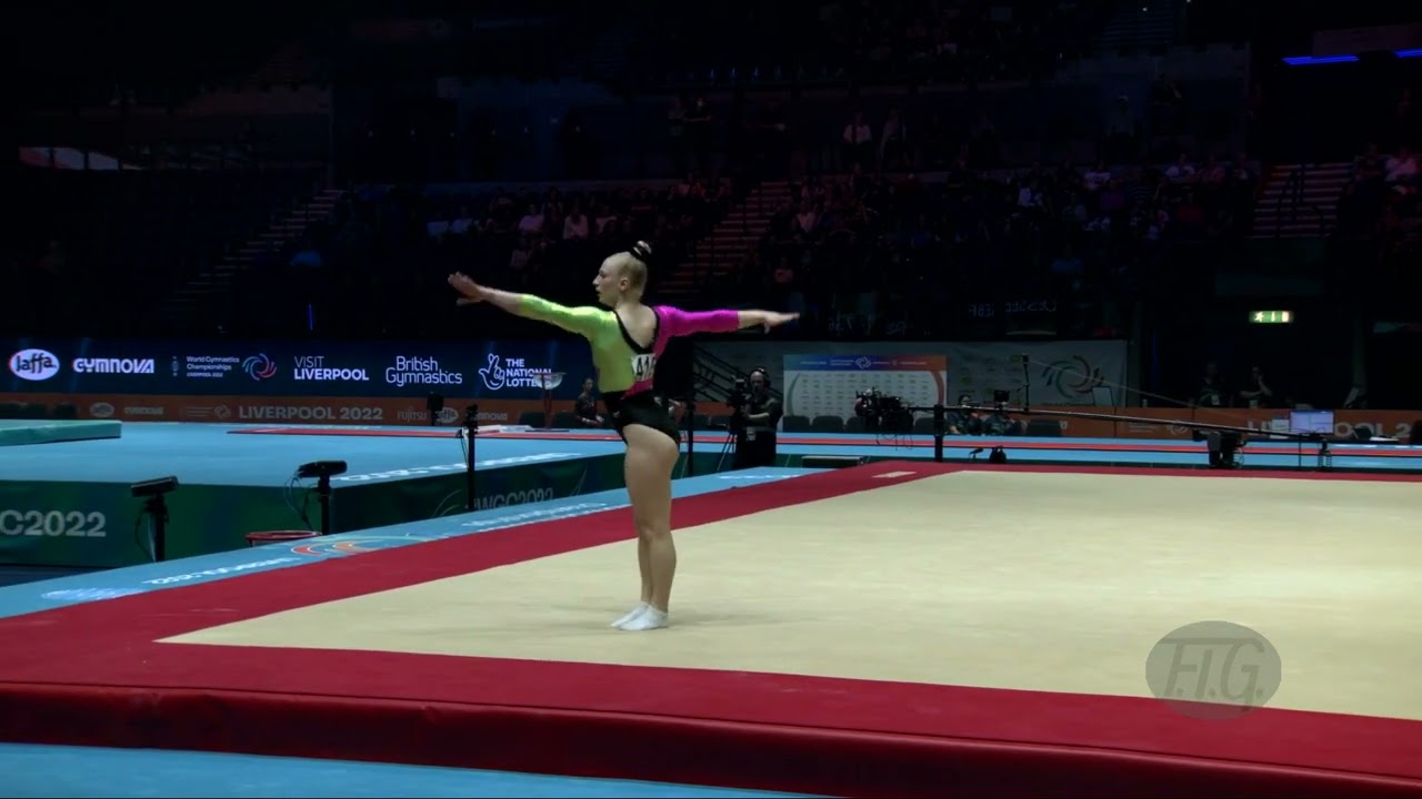MOERZ Charlize (AUT) - 2022 Artistic Worlds, Liverpool (GBR) - Qualifications Floor Exercise