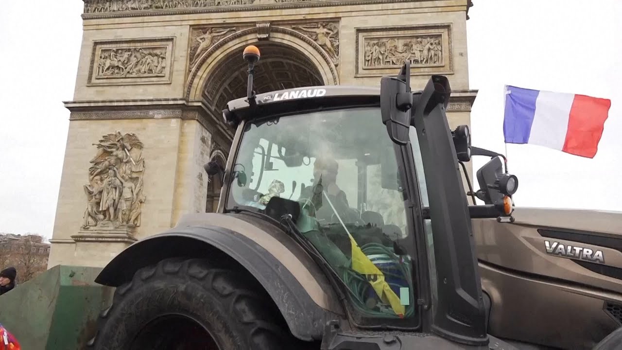EU Farmers Protest Ag Policies