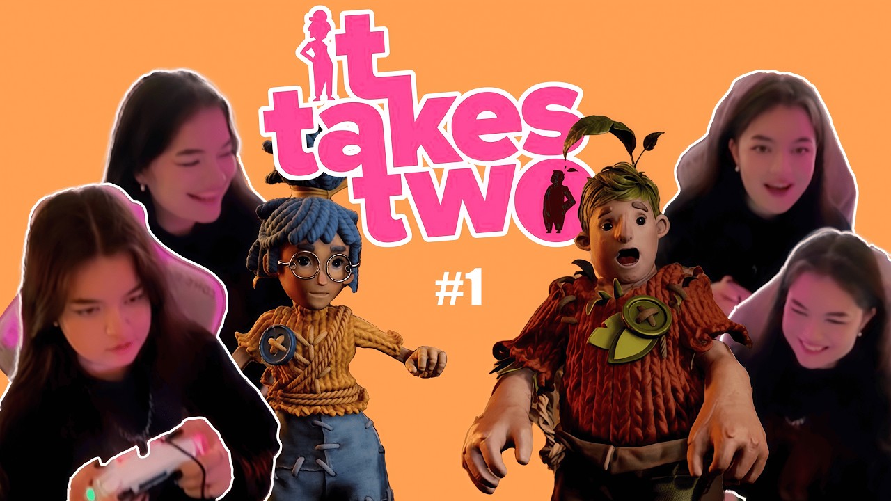 ПРОХОЖДЕНИЕ  It Takes Two - ЧАСТЬ 1 (проходим как можем)