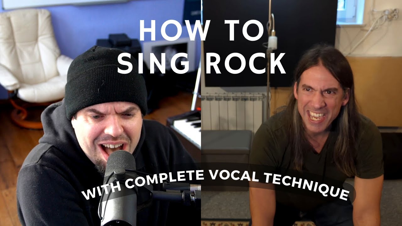 How to sing ROCK with Complete Vocal Technique (CVT)