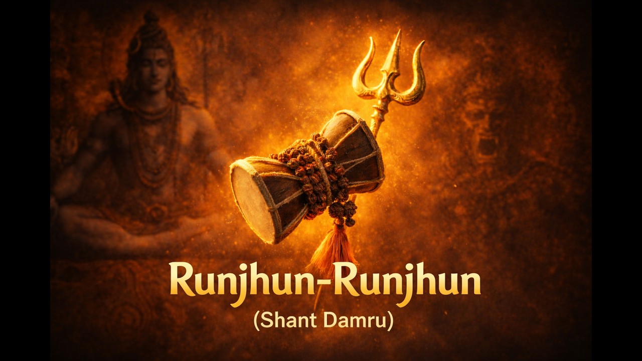 Runjhun-Runjhun (Shant Damru) | Divine Shiva Meditation Music | Spiritual Vibes