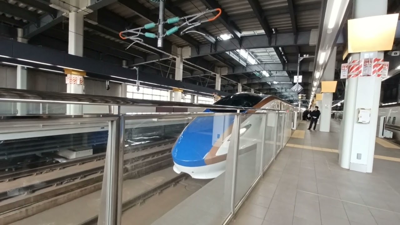 つるぎ22号富山行き出発