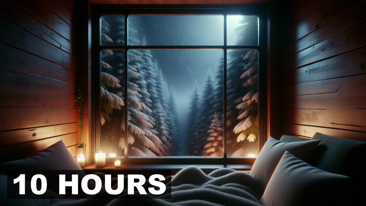 POV you're drifting to sleep in a secluded treehouse observatory. | The Sleep Video You Needed