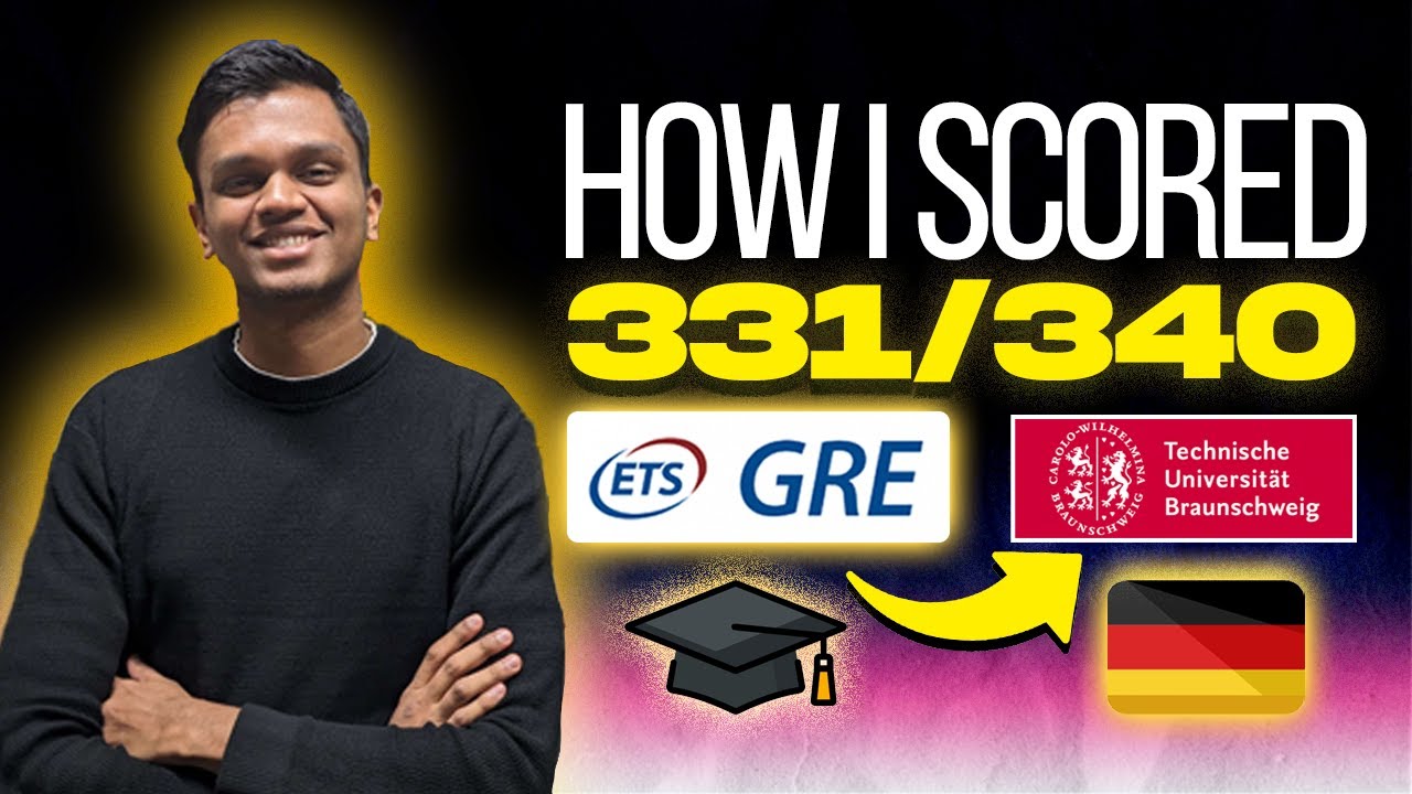 Как я получил 331/340 на GRE | 3-месячная подготовка