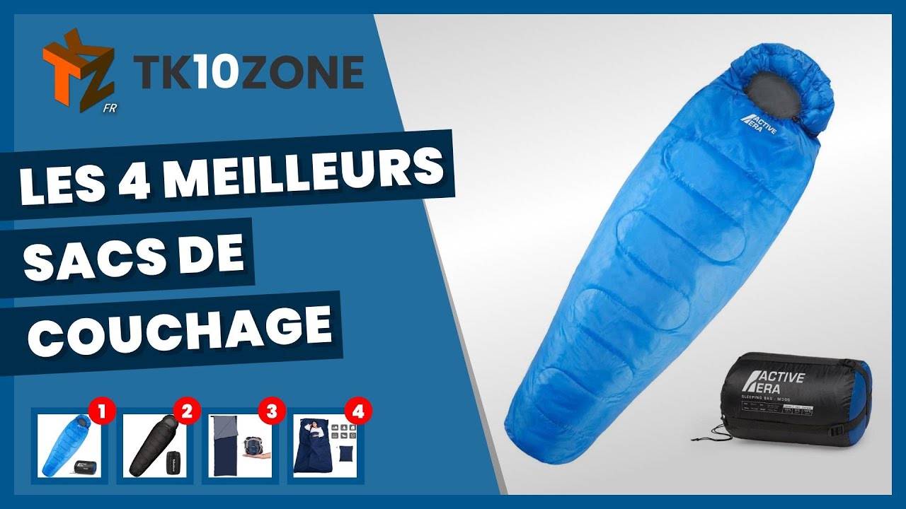 Les 4 meilleurs sacs de couchage pour le camping