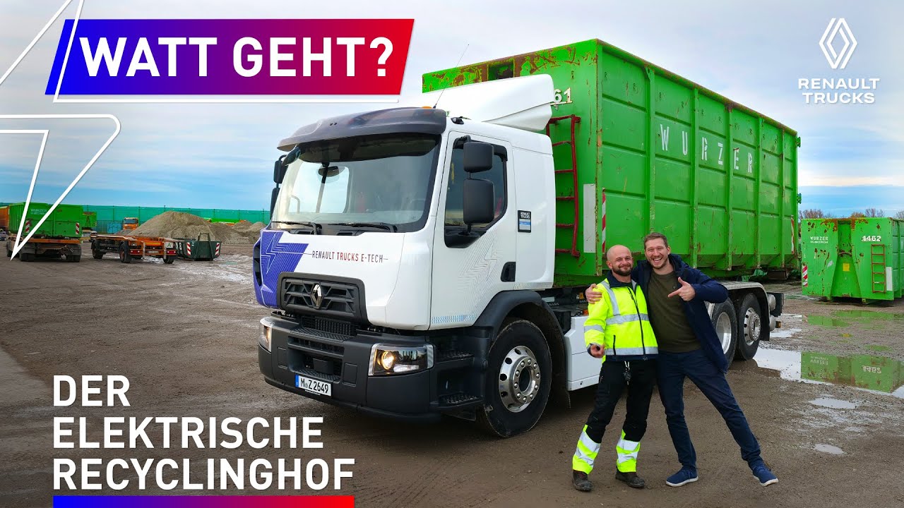 E-Truck für den Abfalltransport - Funktioniert das? | WATT GEHT? #1 | Renault Trucks