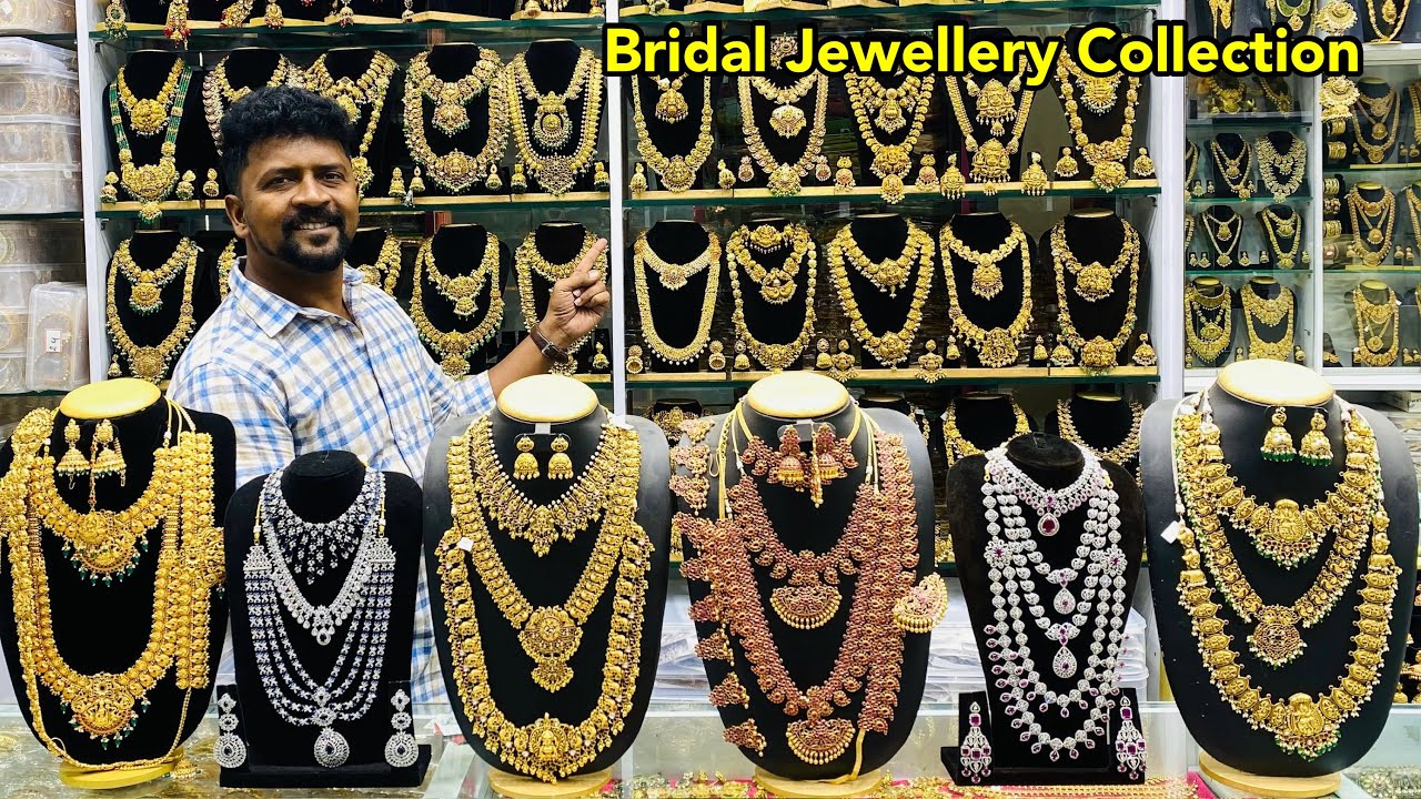 Cheapest Imitation Jewellery / Bridal Jewellery Wholesale Price Rent Available / Nanga Romba Busy