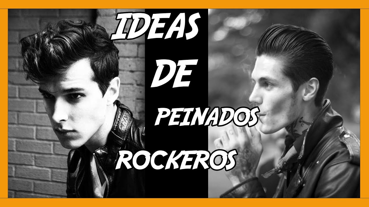 PEINADOS ROCKEROS PARA HOMBRE💀