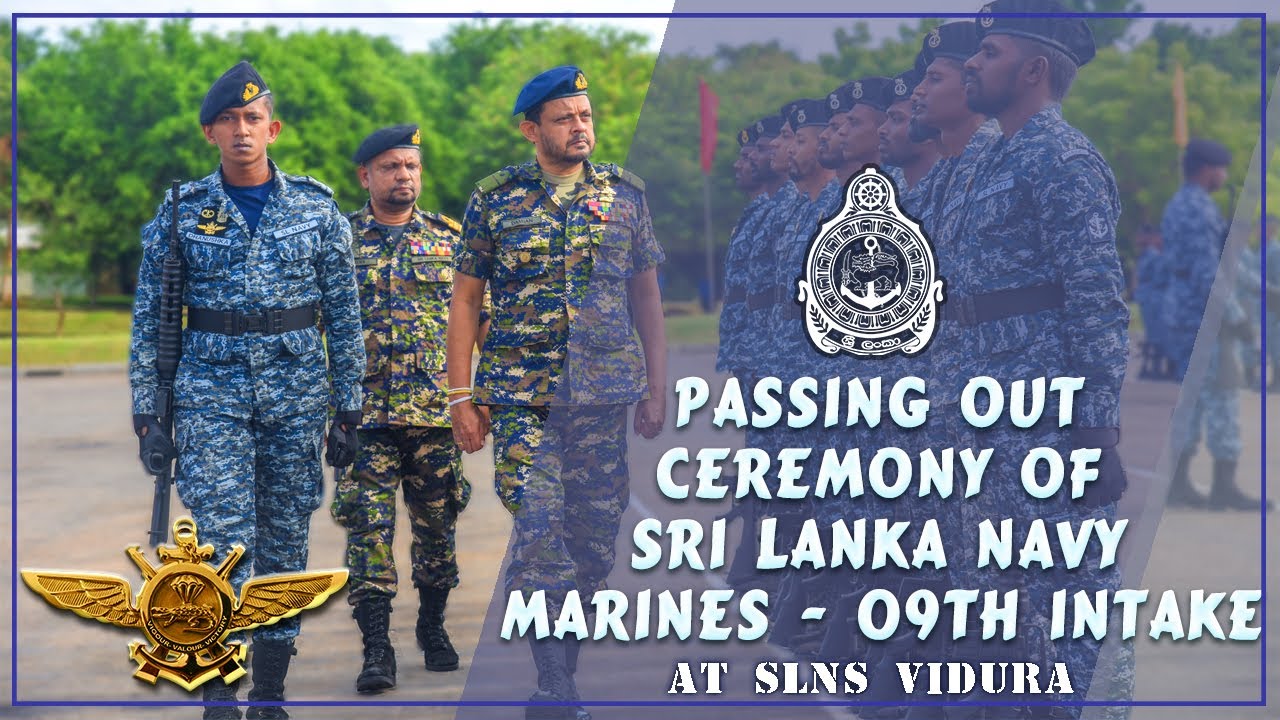 Sri Lanka Navy Marines Passing out Ceremony 2024
