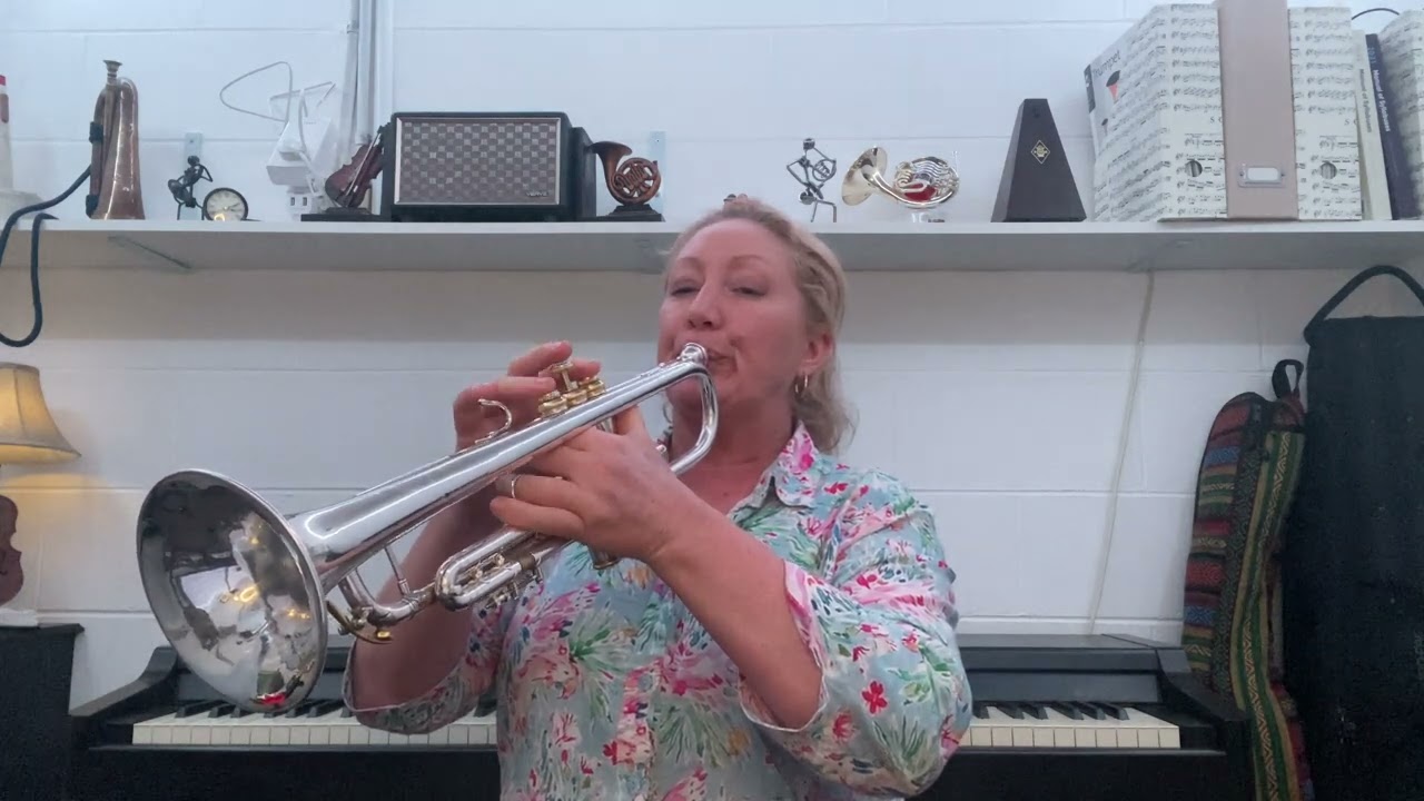 Bluey Theme Song - Trumpet and Piano