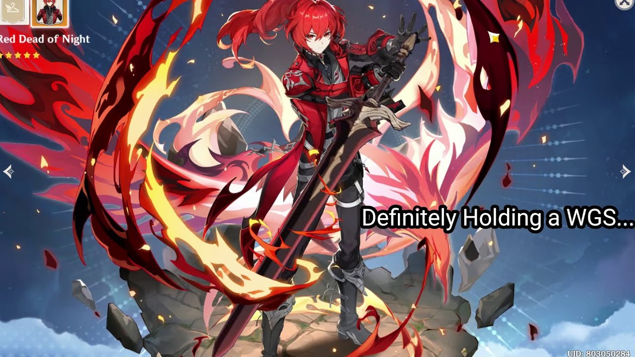 POV: You bought Diluc Skin but don't have WGS