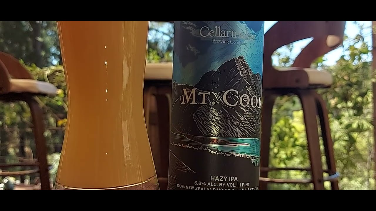  The Cellar Maker Mount Cook Hazy IPA 6.8%