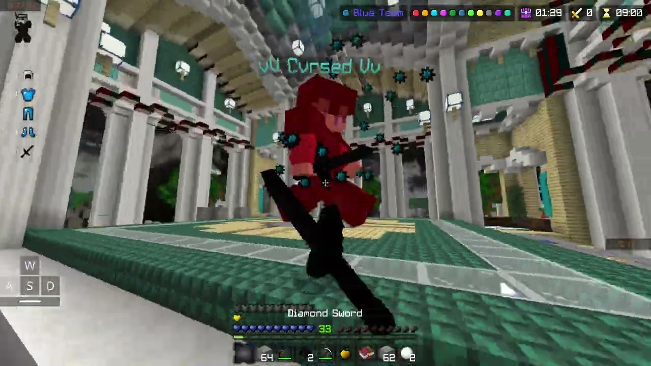 Killing PotatoPie25 in hive skywars #bakedpotato