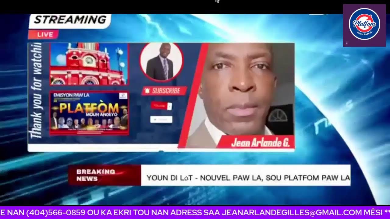 JEREMIE SAN FOT : TOUT AKTYALITE NAN G/ASE/JEREMIE REV.ST FORT LWINER SE NV KIRE PAWAS ST LWI.#PMA