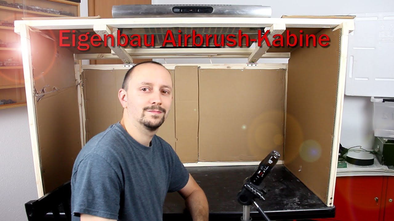 Eigenbau Airbrush-Kabine