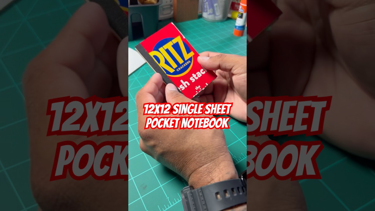 Custom Pocket Journal // Journaling for Beginners #journalwithme #howto #journal