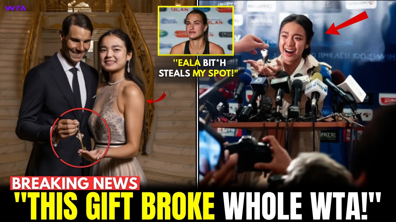 BREAKING: Rafael Nadal’s SURPRISE “Golden Key” Gift Leaves Alex Eala In UNCONTROLLABLE TEARS!