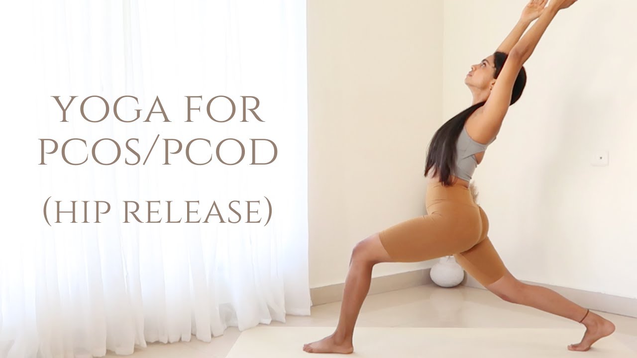 PCOS Yoga Flow | Hip Release To Regulate Irregular Menstrual Cycle | Part 9