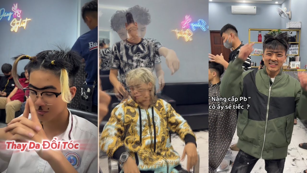 Boy phố tạo trend thay đổi kiểu tóc biến thành đẹp trai @HaiDang19920