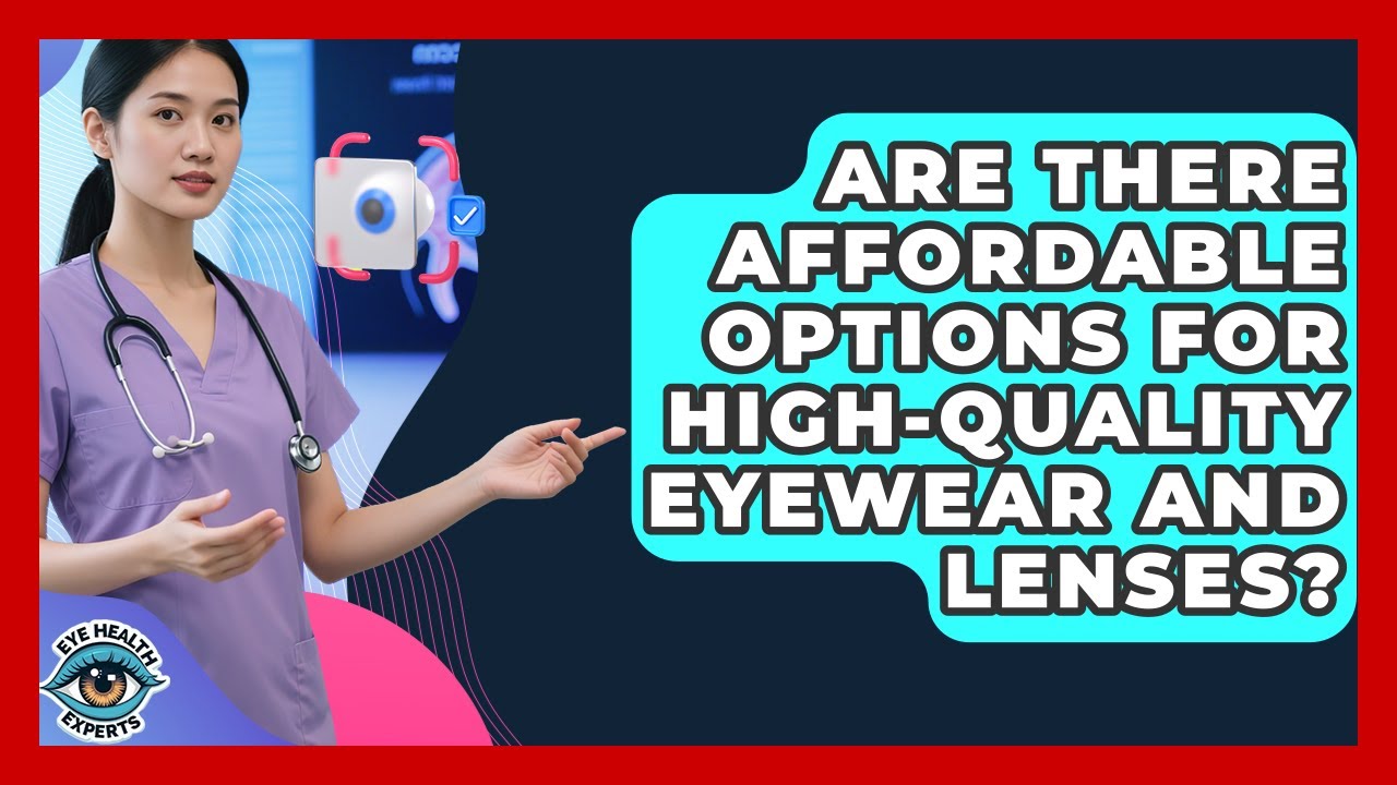 Are There Affordable Options For High-quality Eyewear And Lenses? - Eye Health Experts