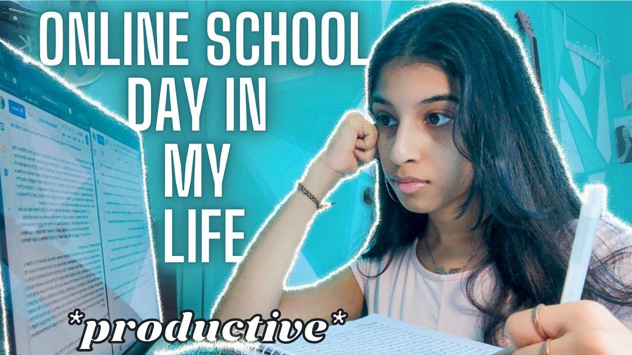 Online School Day In My Life 2021 *Productive*