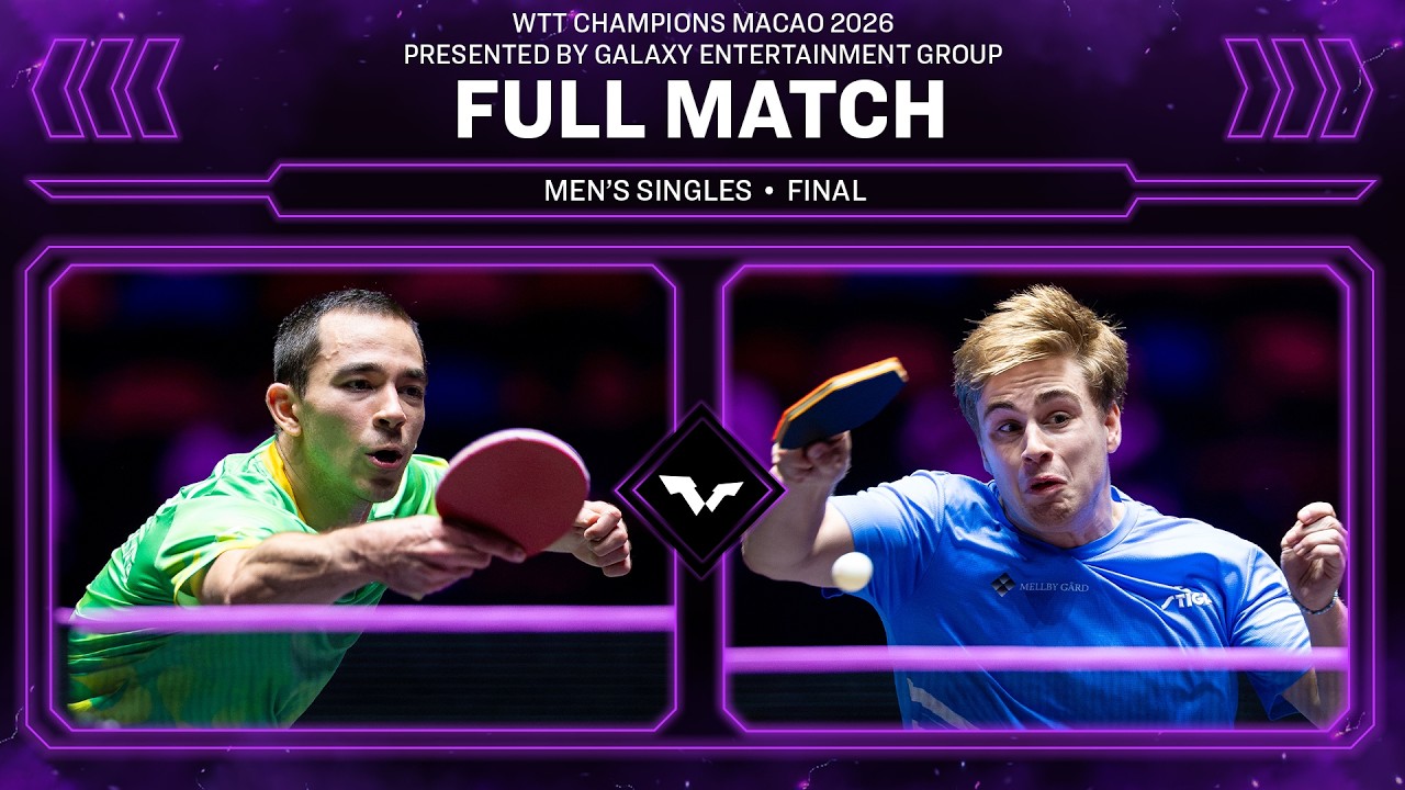 FULL MATCH | Hugo Calderano vs Truls Moregard | MS Final | #WTTMacao 2026