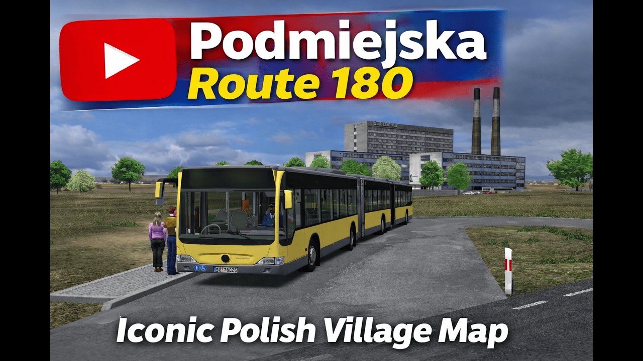 Mercedes-Benz Citaro O530 Facelift GL in Action! | Route 180 | OMSI 2