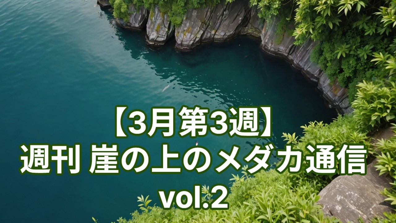 寒の戻りの影響は⁉ あの人気メダカが大特価に⁉【3月第3週】週刊 崖の上のメダカ通信 vol.2【大阪のメダカ専門店】