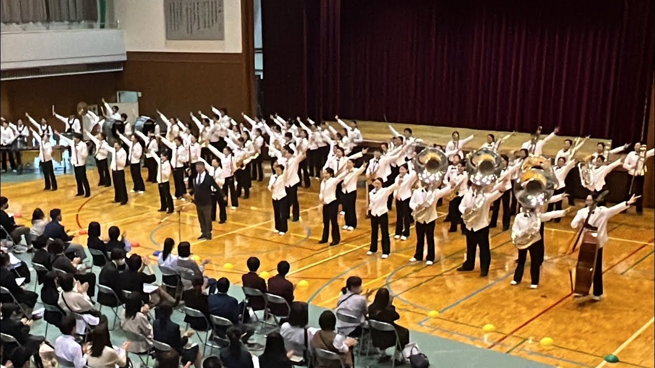 第1回　京都両洋高等学校　学校説明会　吹奏楽部　オープニング演奏　2023.5.13