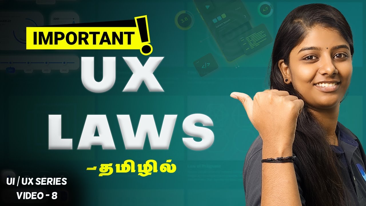 Important UX LAWS | UX LAWS With Examples Tamil | ux Laws & Laws of ux Design