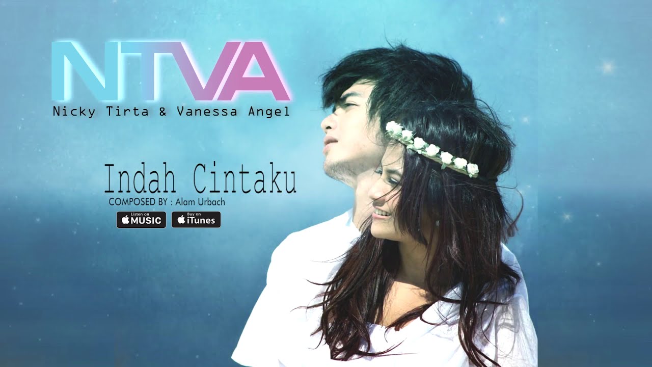 Nicky Tirta Dan Vanessa Angel - Indah Cintaku (Official Video Lyrics) #lirik