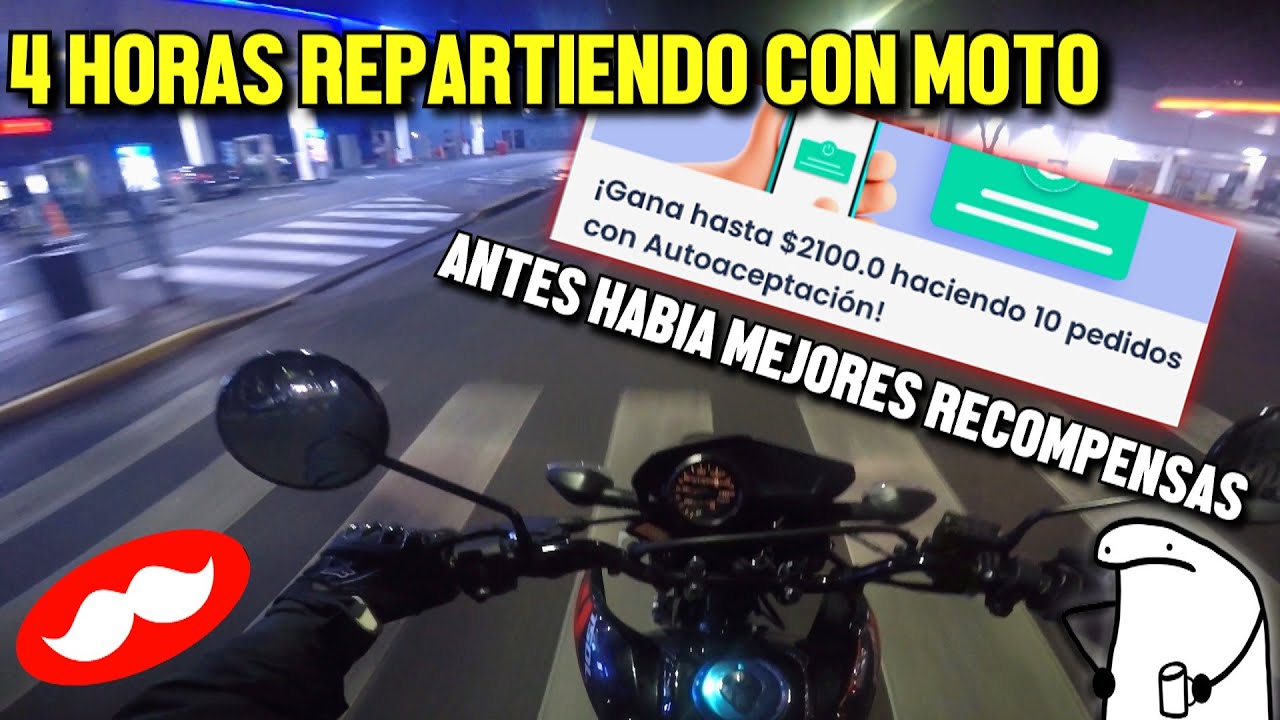 Una NOCHE haciendo RAPPI, cada vez MENOS GANANCIAS.. 🙄🍕🍔