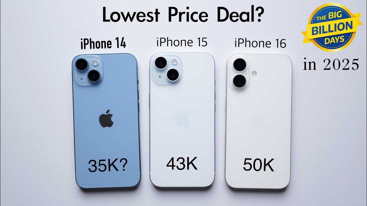 iPhone 16 vs iPhone 15 vs iPhone 14 in 2025 ? Lowest Price Deal (HINDI)