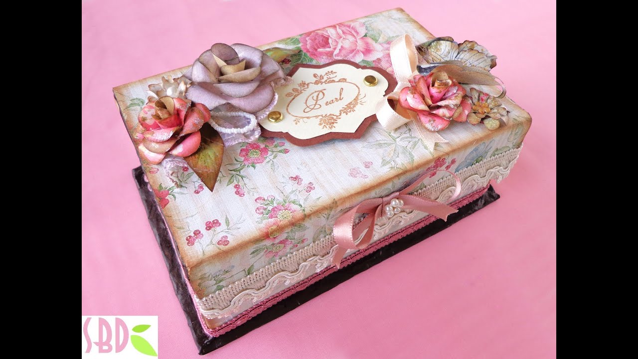 Scatola dei Segreti Shabby Chic - Shabby chic box of secrets