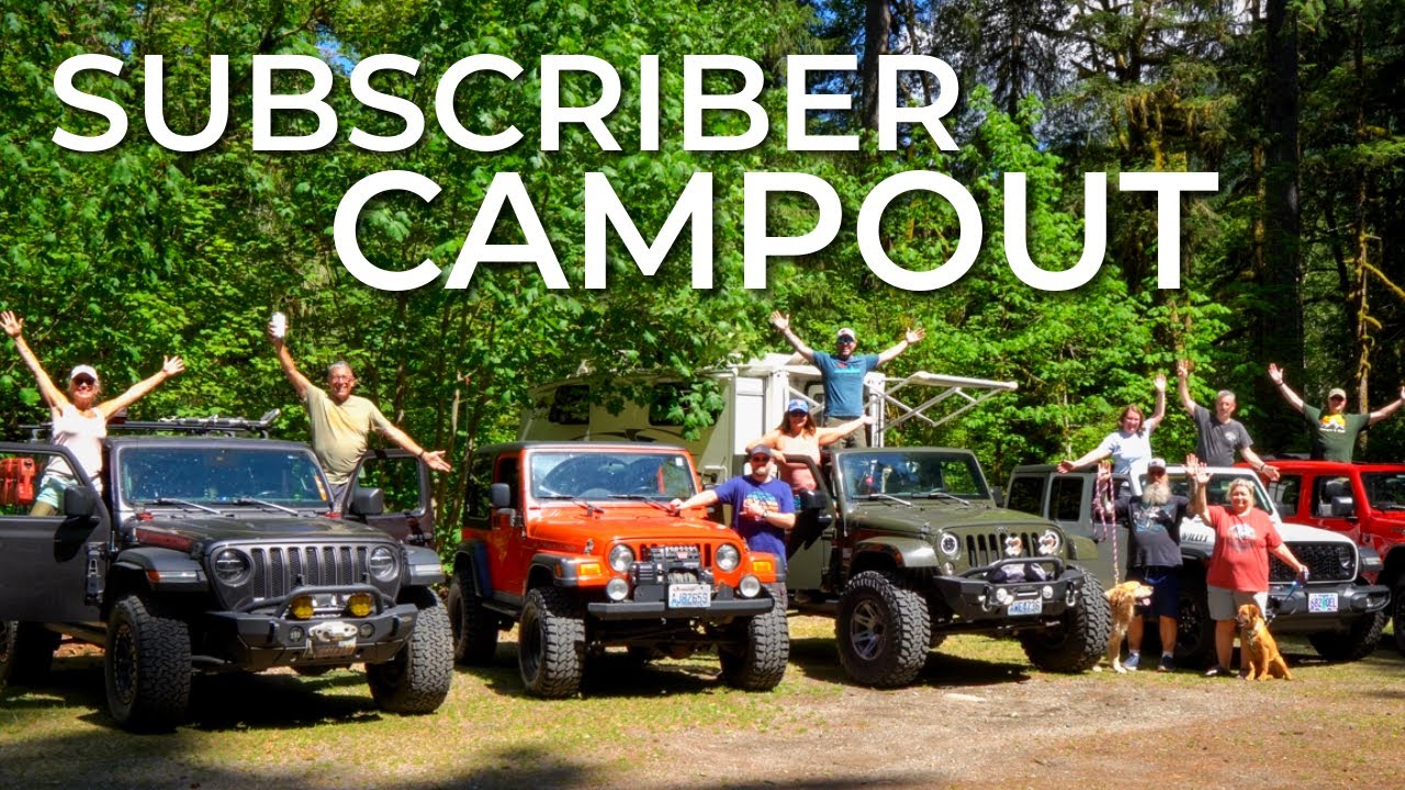 Subscriber Campout! | Ice Caves, Bonfire & Camp Pub Crawl
