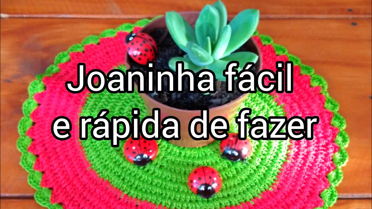 Idéia com tampinha de limpador multiuso🐞Joaninha.