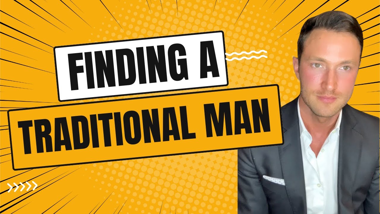 Signs he is a traditional man