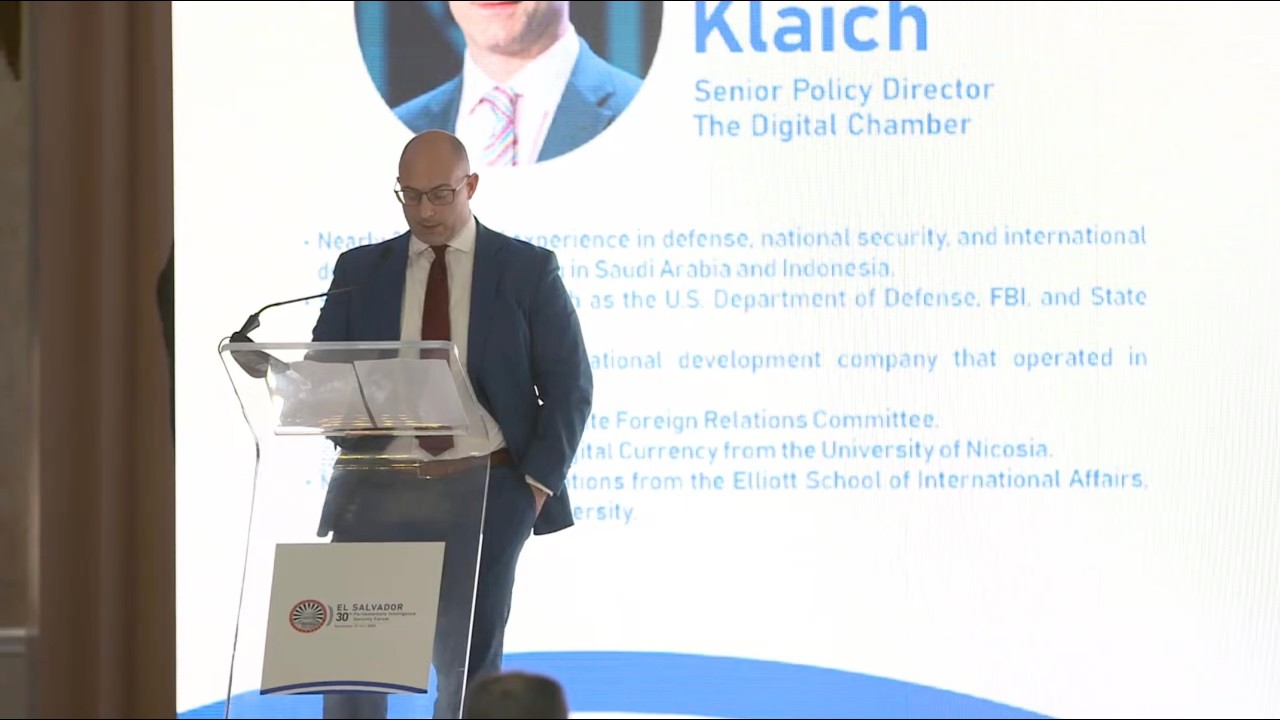 The Geopolitical Impact of Crypto and Digital Currencies- Mr. Kristopher Klaich