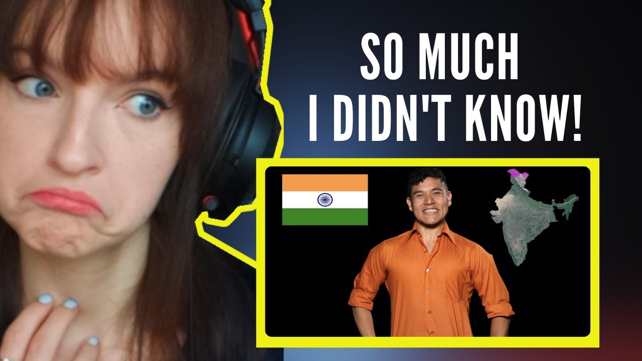 Geography Now! India - Ukranian / Italian Reacts