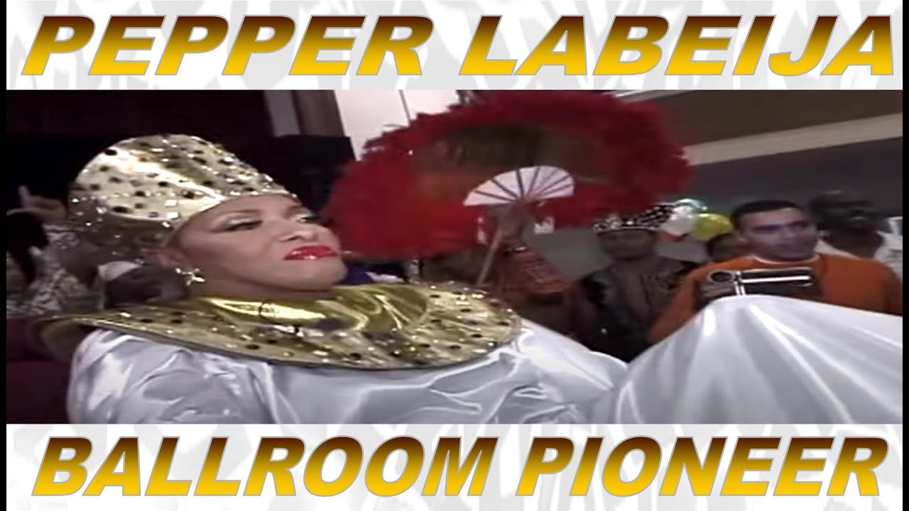 Pepper Labeija Grand March 2000, Brooklyn, NY.
