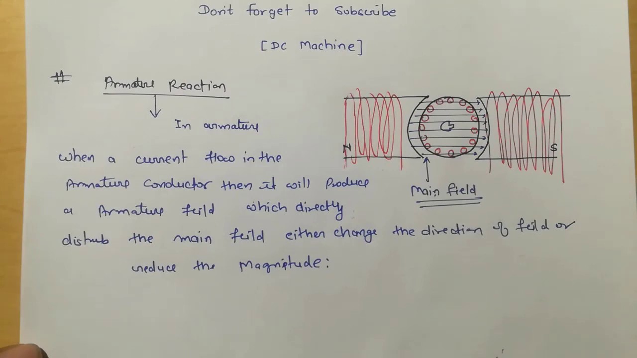 What is Armature Reaction ? | Armature Reaction in DC Machine Full Concept | Armature Reaction Hindi