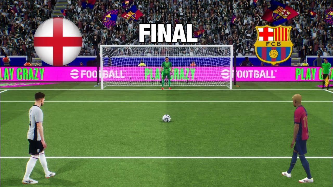 Cole Palmer vs Lamime Yamal | England vs FC Barcelona Penalty | Highlights