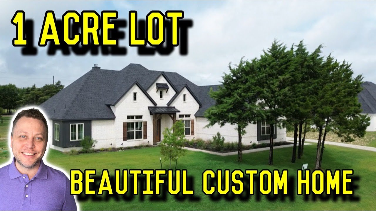 Come Tour this BEAUTIFUL Custom Home on one acre in Midlothian, Texas!