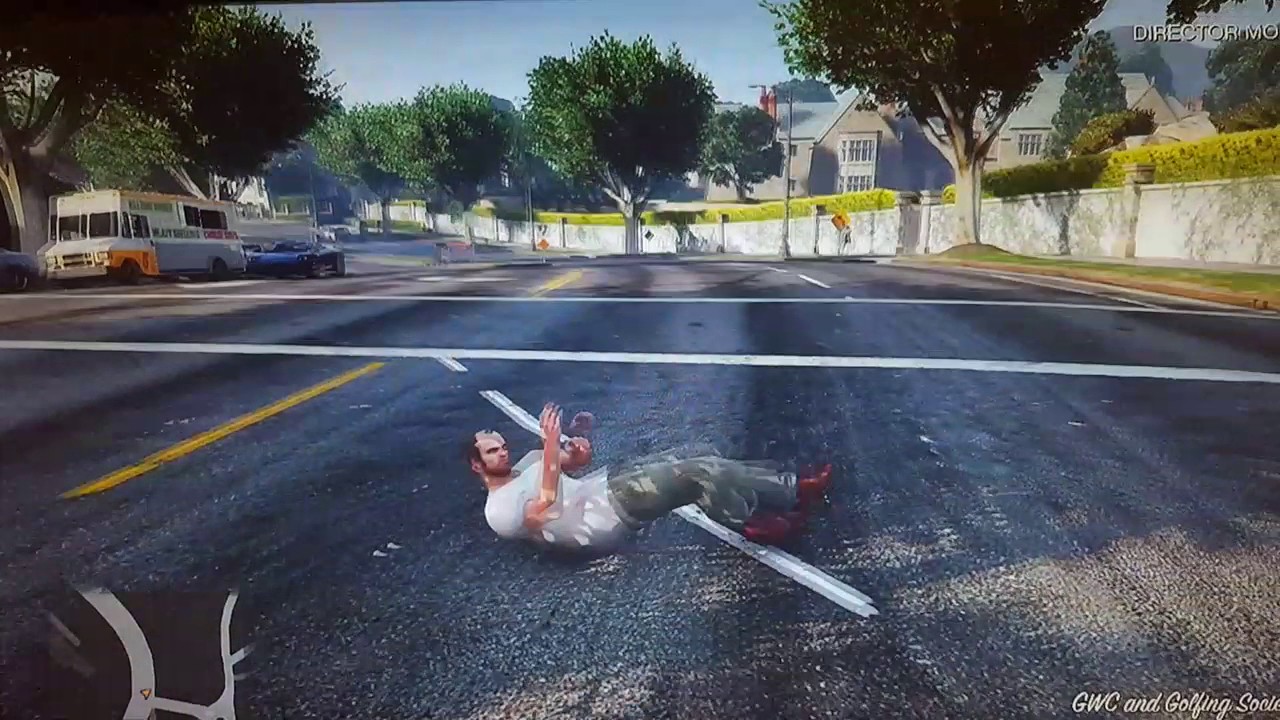 GTA 5 Franklin and Trevor Super Jump