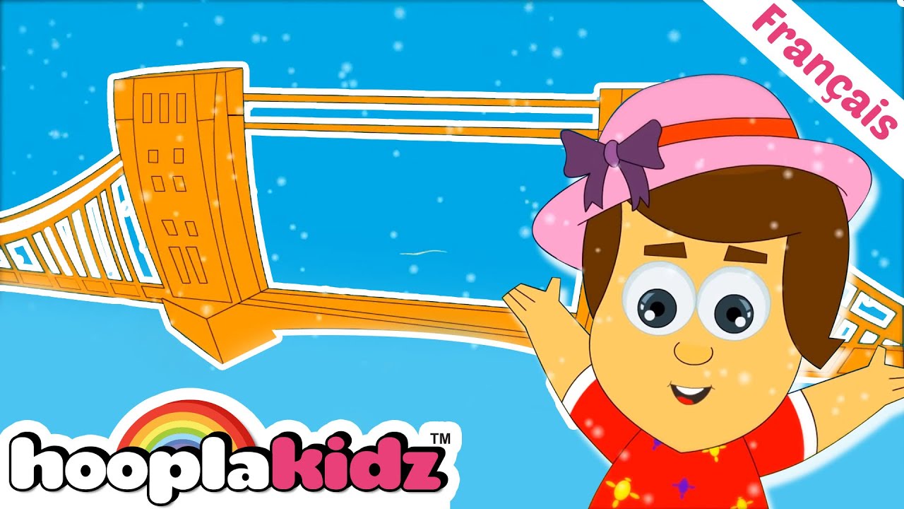 Le pont de Londres tombe vers le bas🌉| Chanson Pour Enfants | HooplaKidz Franҫais