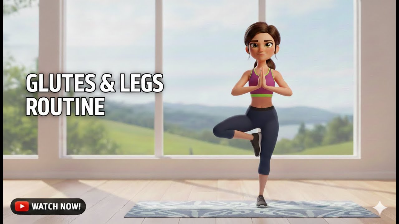 ⚡ Lower Body Power Glutes & Legs Routine DAY 2